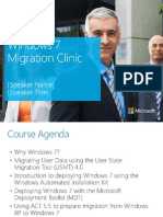 Windows 7 Migration Clinic Instructor Presentation - 2