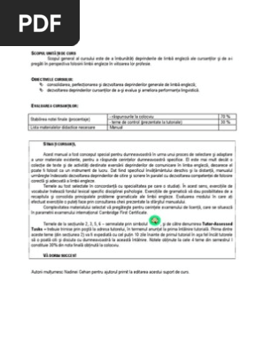 Engleza Curs Pdf