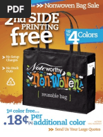 Download Reusable Nonwoven Bags - 2nd Side Free by Noteworthy SN18170197 doc pdf