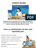 SLIDE SEMINÁRIO Auxilia de secretaria escolar