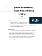 GESEKAN BIDANG MIRING