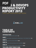 It Ops Devops Productivity Report 2013