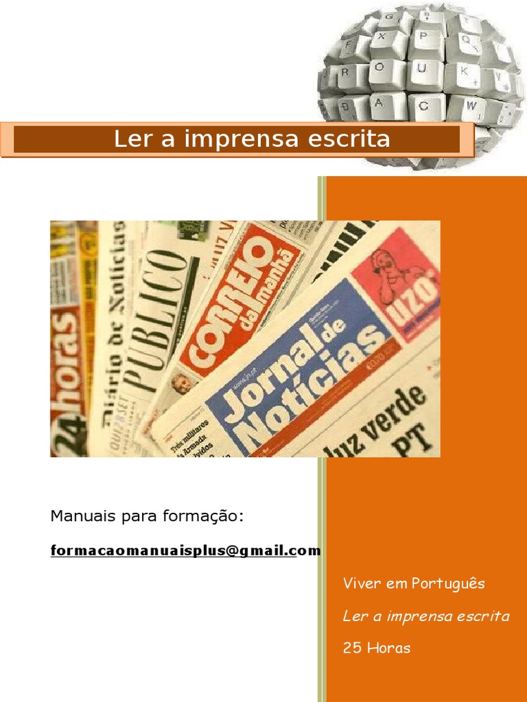 Ler a imprensa escrita_índice