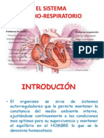 el sistema cardio-respiratorio