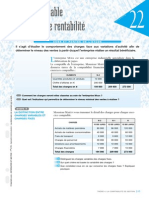 Seuil de Rentabilité PDF