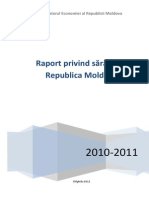 Raport Privind Saracia in Republica Moldova 2010 2011
