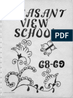 Pleasant View School 1968-1969 Yearbook. Richmond, Indiana