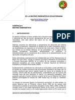 Matriz Energetica Ecuatoriana V3 PDF