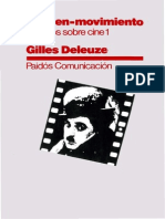 Deleuze Gilles La Imagen-movimiento Estudios Sobre Cine