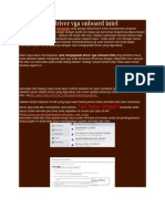 Cara Update Driver Vga Onboard Intel