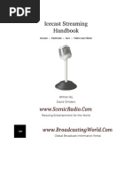 Download Icecast Streaming Handbook by scenicradio SN18175026 doc pdf