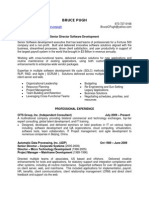 Senior Director Software Development in NJ Resume Bruce Pugh