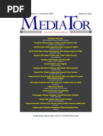 Download JURNAL KOMUNIKASI MEDIATORpdf by Vinesia Versigny SN181772708 doc pdf