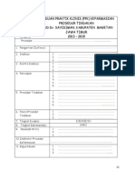 Format Panduan Praktik Klinis (PPK) Kefarmasian/Apoteker