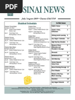 Download July-August 2009 Sinai News by jbisko SN18179885 doc pdf
