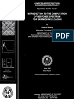 Earthquake Response Spectrum PDF