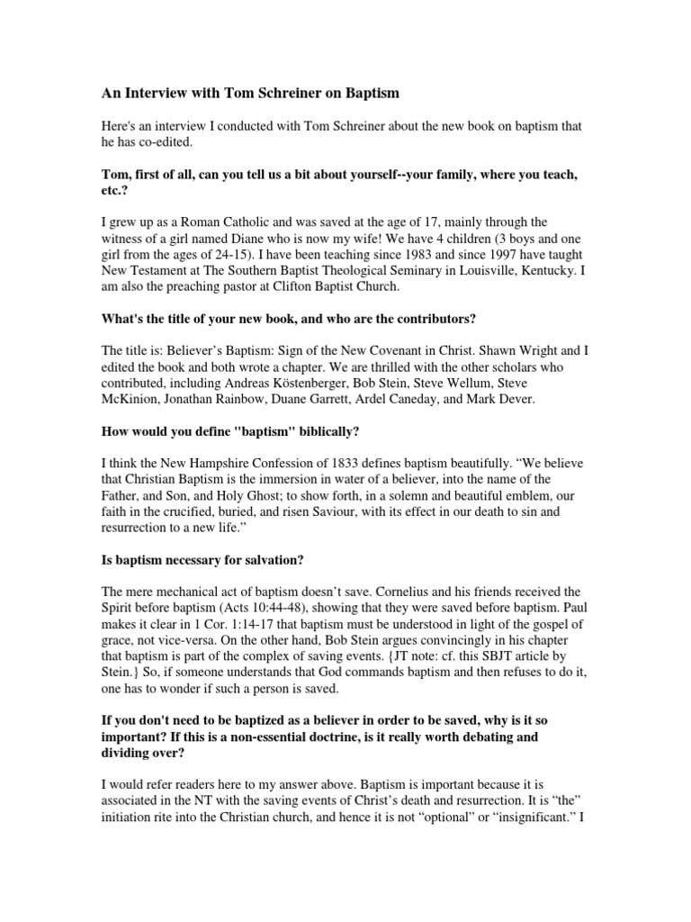 Interview_on_Baptism.pdf Baptism Covenant Theology Free 30day