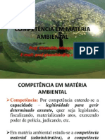 Competencia Em Materia Ambiental