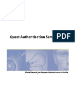 AuthenticationServices 4.0 SiebelSecurityAdapter PDF