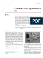 01.- Exploracion Articular Clinica y Goniometrica. Generalidades