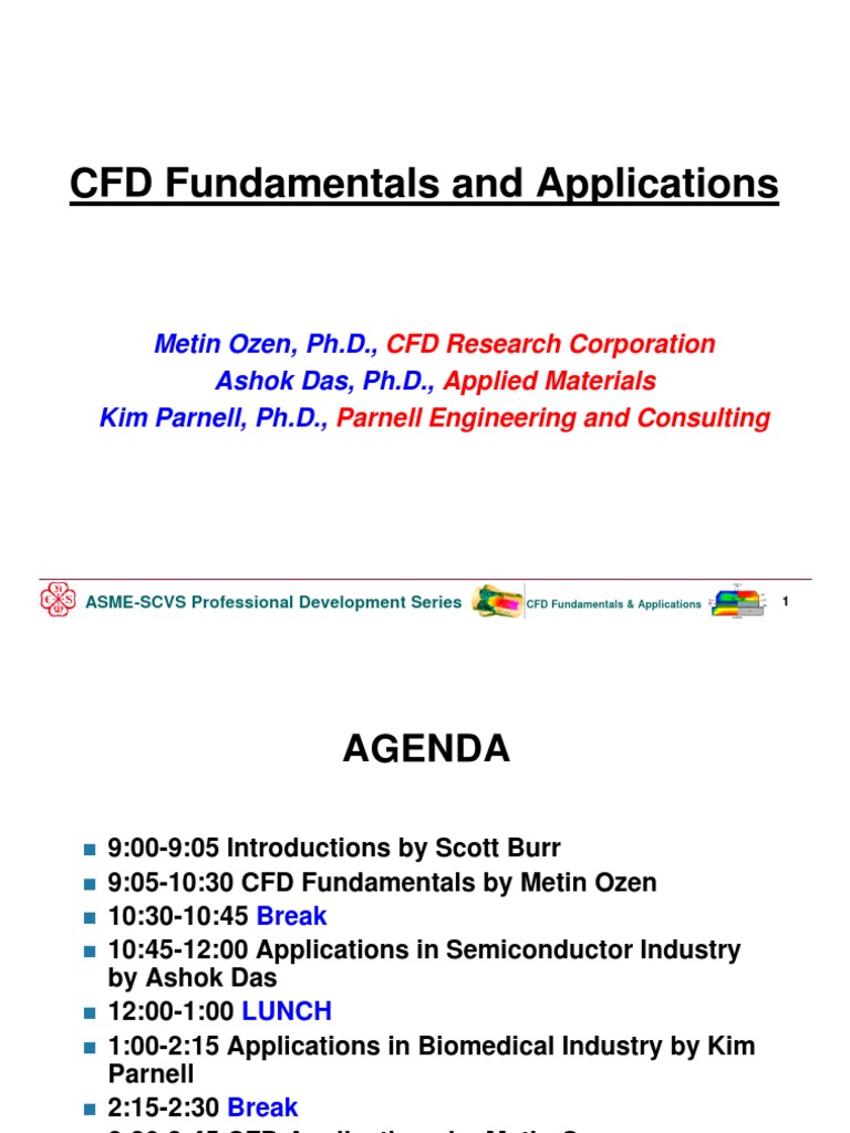Asme Cfd Pdf – Cfd Exemple | Track 2: CFD Methods Sponsors: Fluids ...