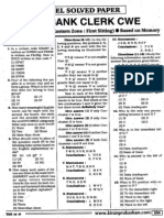 IBPS Clerical Recruitment Exam 4-12-2011 December 2011 Solved Paper With Answer Key PDF