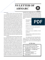 News Letter of Armarc: Editorial