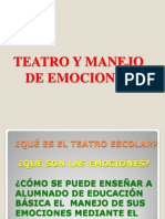 El Teatro en La Escuela