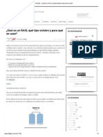 Tipos de Raid Good PDF