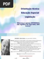 EDUCAÇÃO TÉCNICA ED. ESPECIAL 2013