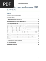 Download Indonesia Laporan Kemajuan IRM 2011-2013 by Open Government Partnership SN181833803 doc pdf