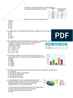 Ejercios para Ex de Admision Primeros Medios 2012