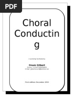 Choral Conducting