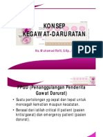 Konsep Kegawat Daruratan PDF