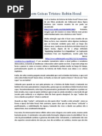 Pensando em Coisas Tristes - Robin Hood