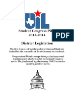 2013-14 Congress Legislation UIL