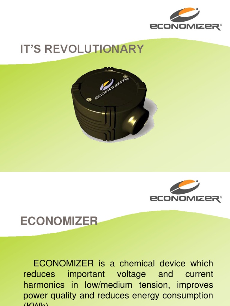 Economizer: Enhance Power Quality & Savings | PDF | Kilowatt Hour | Cable