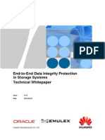 Huawei End-To-End Data Integrity Protection in Storage Systems Technical Whitepaper