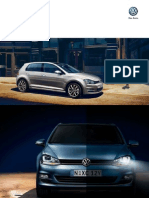 Volkswagen Golf Mark VII Brochure
