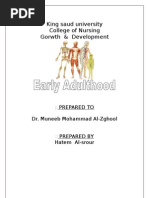 King Saud University College of Nursing Gorwth & Development