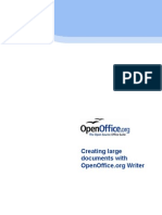 Creating Large Documents With OpenOffice - Org Writer