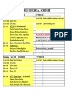 Nov 9 & 10 2013 Rehearsal Schedule PDF