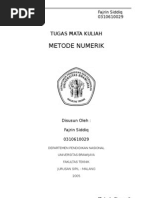 Download Metode Numerik - Interpolasi Kubik by Fajrin Siddiq SN18189190 doc pdf