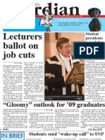 Glasgow University Guardian - May 11th 2009 - Issue 9