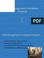 Risk Management Consultant Proposal