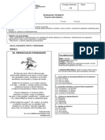 Evaluación Unidad 6 - Cuartos Basicos