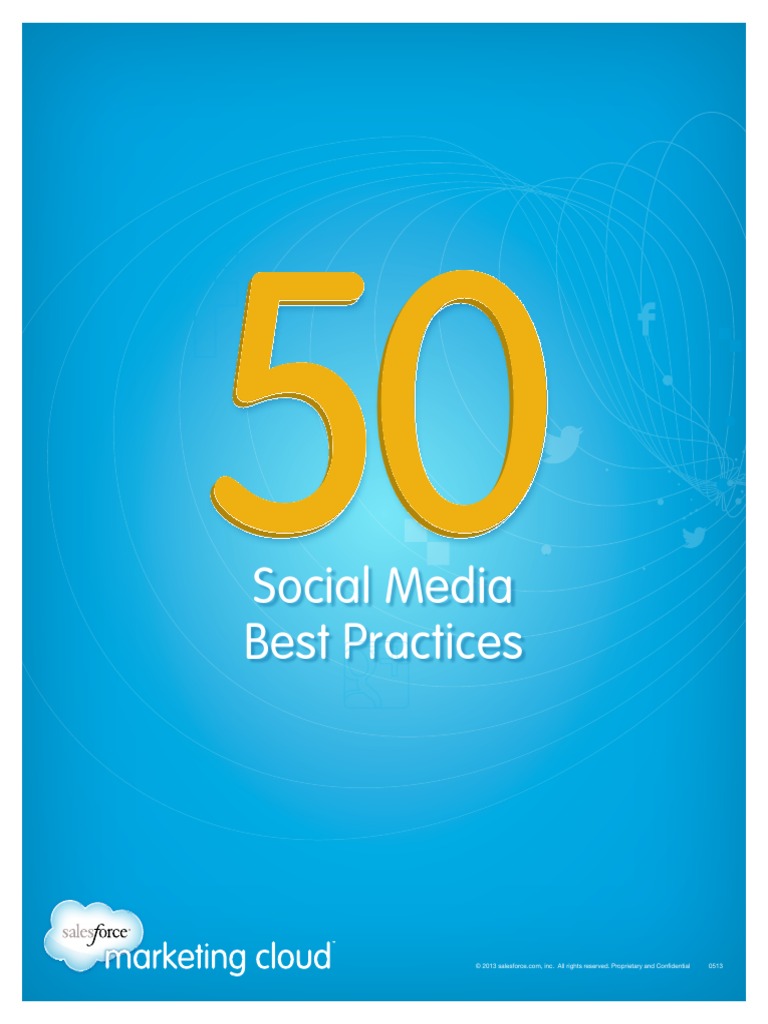 50 Social Media Best Practices PDF | PDF | Social Media | Popular ...