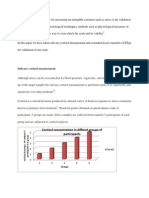 Salivary Cortisol Measurement:: Cortisol Concentration in Differnt Groups of Participants