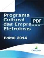 Edital Programa Cultural Das Empresas Eletrobras 2014