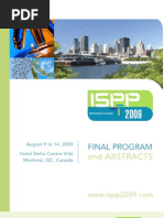 Download ISPP2009 Final Program by torobmaccom SN18194353 doc pdf